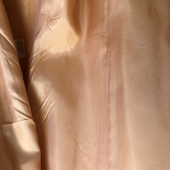 Vintage Peach Laurel Wool & Cashmere Blazer - Picture 5 of 5